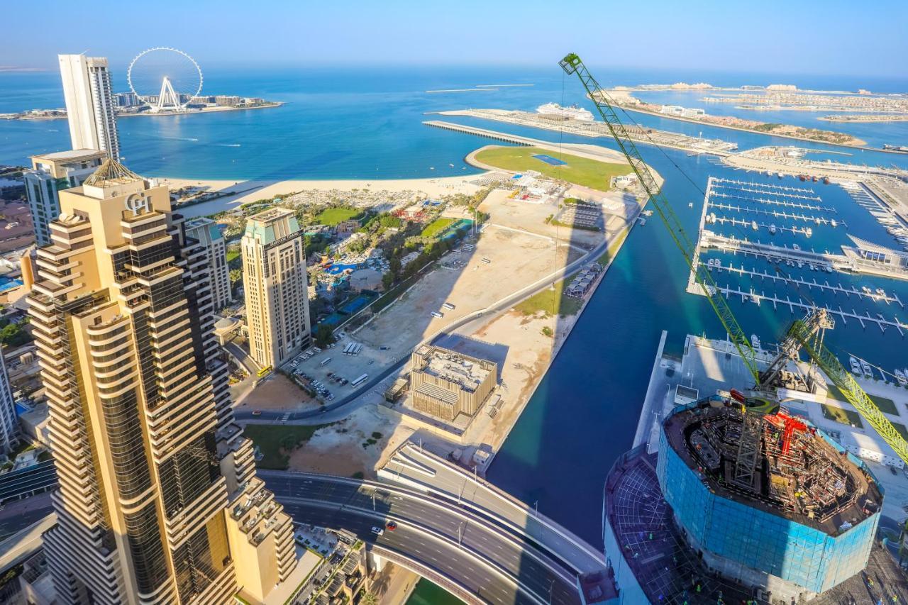 Apartament Penthouse In Dubai Marina , Cayan Tower , Sea View Zewnętrze zdjęcie