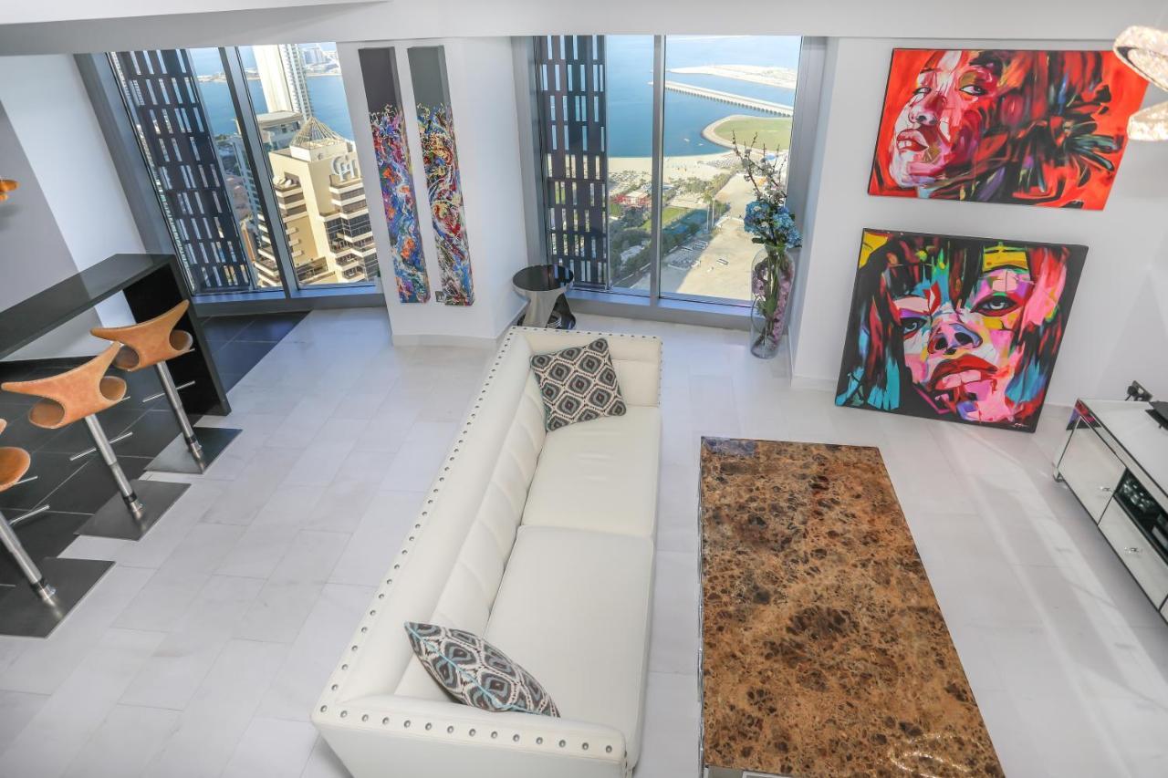 Apartament Penthouse In Dubai Marina , Cayan Tower , Sea View Zewnętrze zdjęcie
