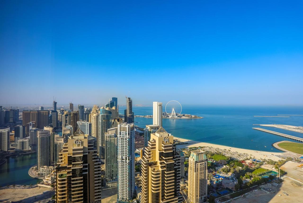 Apartament Penthouse In Dubai Marina , Cayan Tower , Sea View Zewnętrze zdjęcie