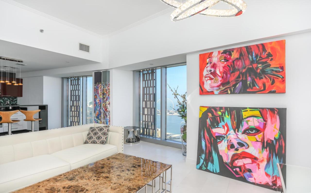 Apartament Penthouse In Dubai Marina , Cayan Tower , Sea View Zewnętrze zdjęcie