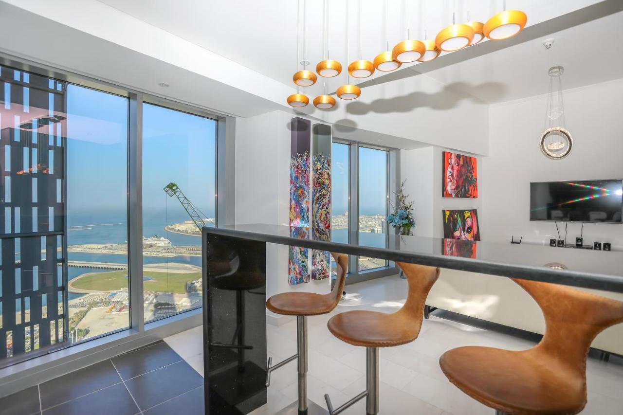 Apartament Penthouse In Dubai Marina , Cayan Tower , Sea View Zewnętrze zdjęcie